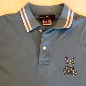 Kids Psycho Bunny Polo Shirt, Worn Once. Sz Large
